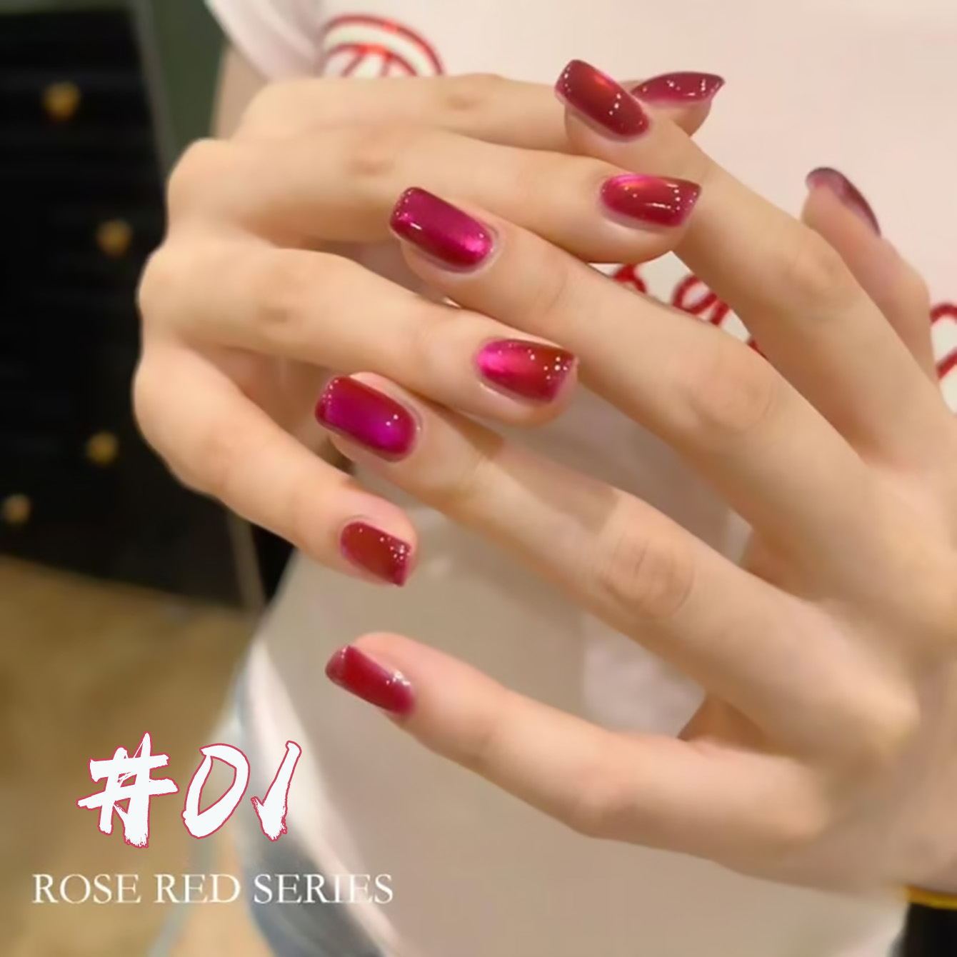 Nail Art Strawberry - WS 1개입 2026 신상 딸기 젤리