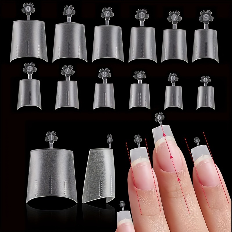 미디엄 스퀘어 네일 아트 인조 네일 스티커, 600개의 - Nail Art Xl 리뷰 및 가격