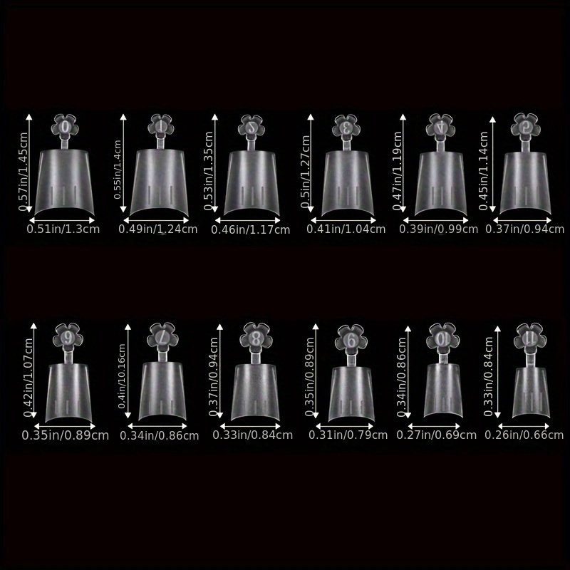 미디엄 스퀘어 네일 아트 인조 네일 스티커, 600개의 - Nail Art Xl 리뷰 및 가격