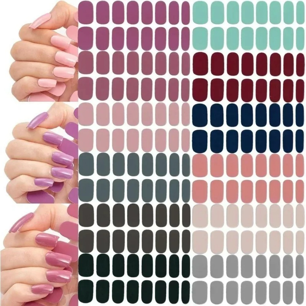 여성용 새로운 네일 스티커 12장 x 16개 풀 랩 네 - Nail Art Xl 리뷰 및 가격