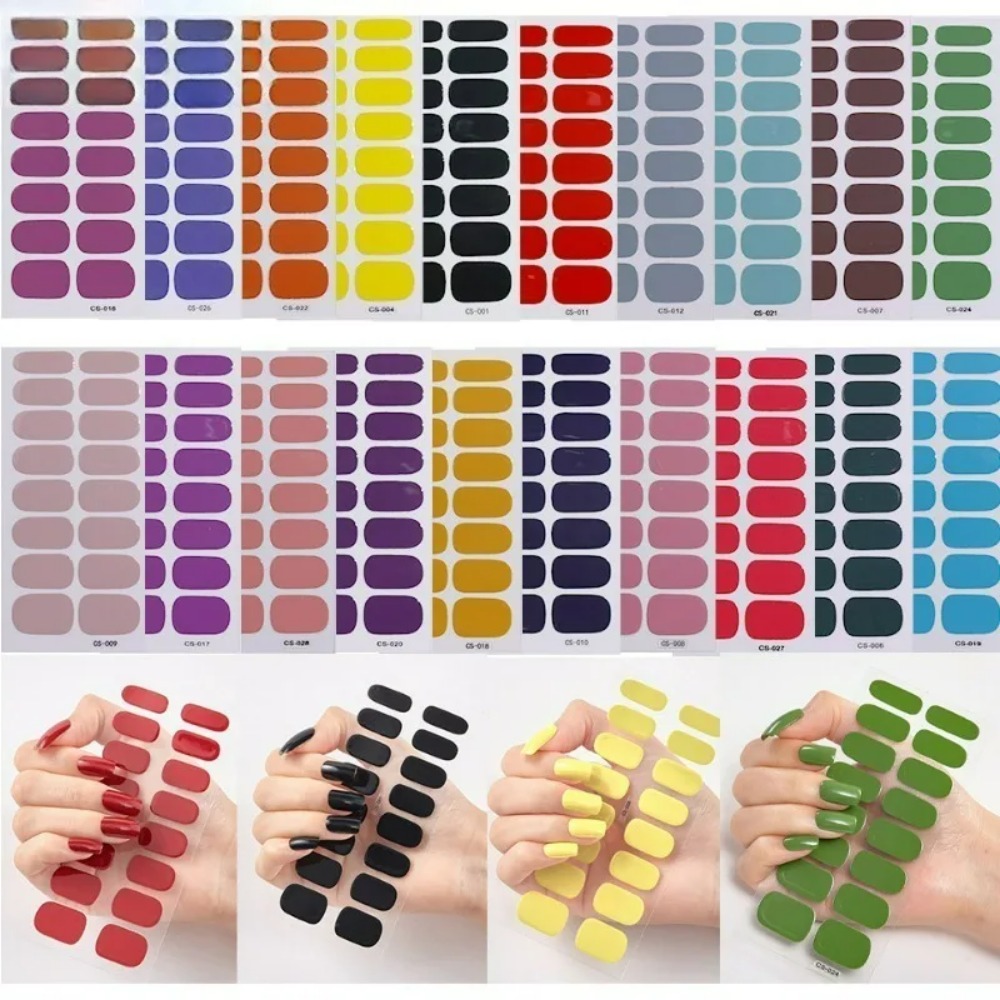 여성용 새로운 네일 스티커 12장 x 16개 풀 랩 네 - Nail Art Xl 리뷰 및 가격
