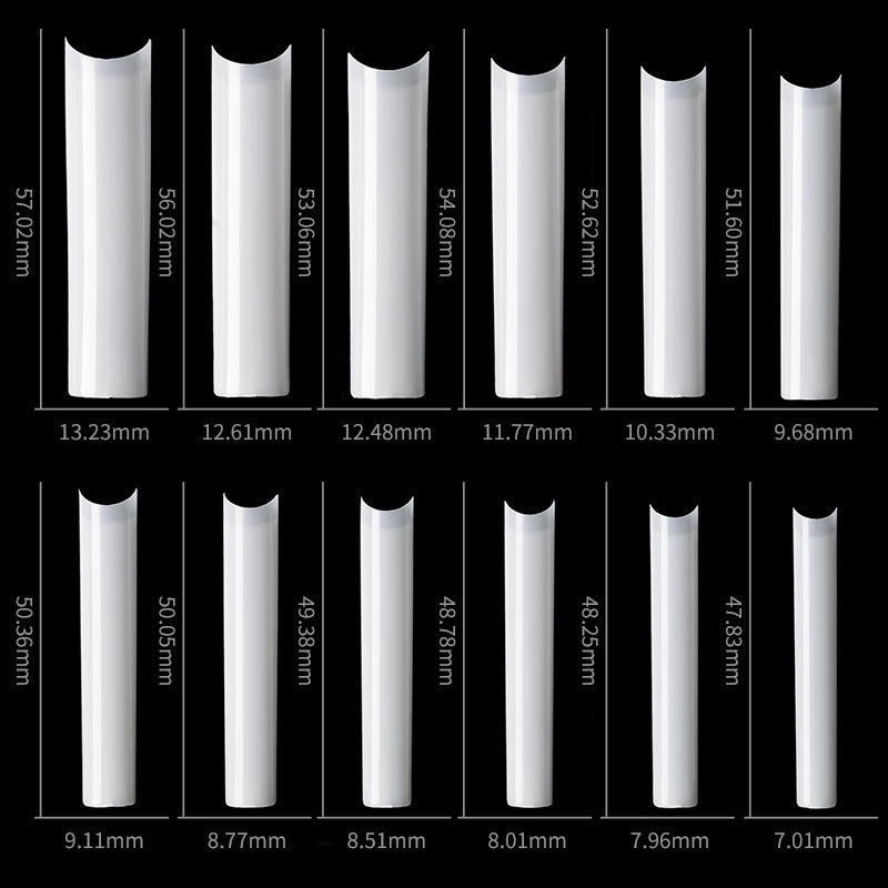 500 Pcs 롱 스퀘어 C 커브 네일 팁 스트레이트  - Nail Art Xl 리뷰 및 가격
