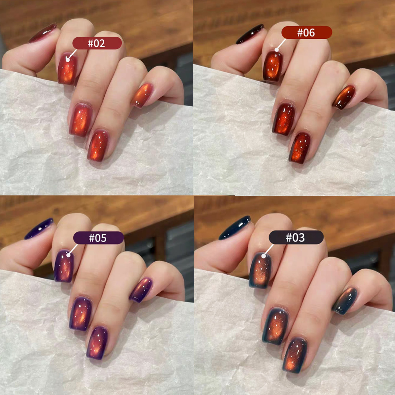 1개 PSK 2026 가을 인기 화이트닝 트와일라이트  - Nail Art Red Wine Cat Eye 리뷰 및 가격