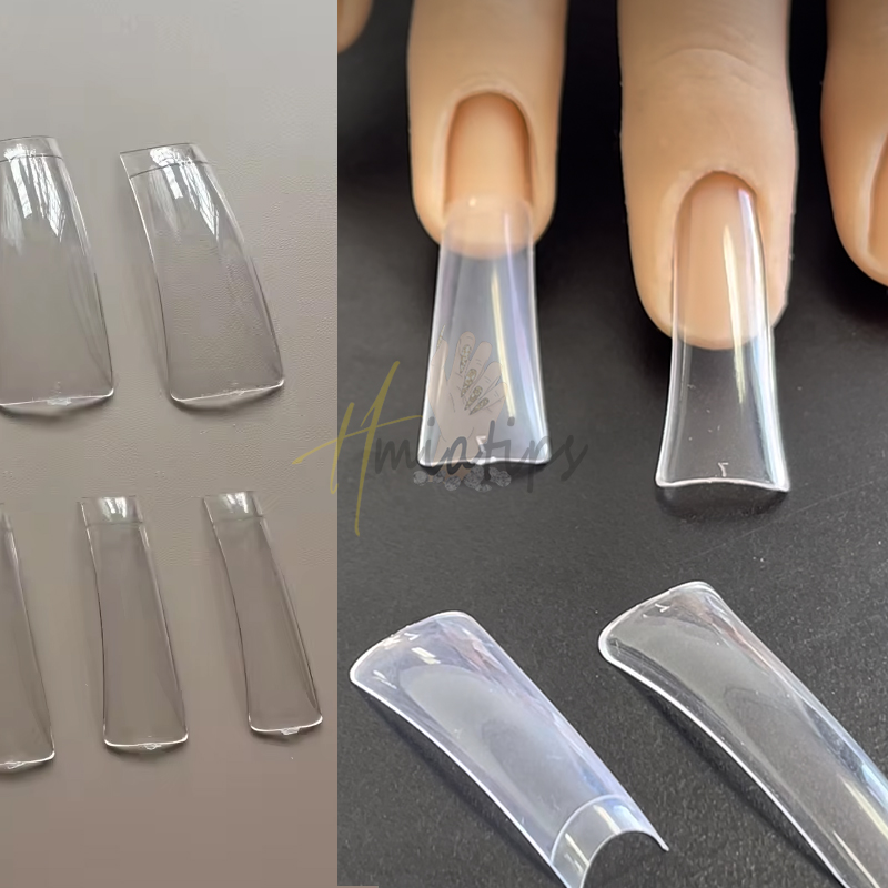 XL 오리 하프 커버 팁, 인공 아크릴 인조 네일 팁, - Nail Art Xl 리뷰 및 가격