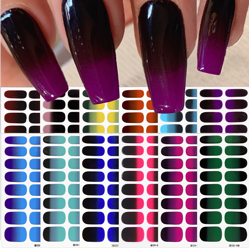 여성용 새로운 네일 스티커 12장 x 16개 풀 랩 네 - Nail Art Xl 리뷰 및 가격
