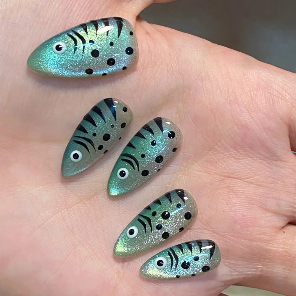 가짜 손톱 프레스 짧은 중간 프랑스 아크릴 풀 커버 가 - Nail Art Xl 리뷰 및 가격