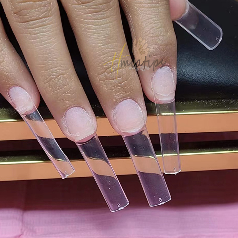 하프 커버 투명 인공 아크릴 가짜 손톱 프레스, C 커 - Nail Art Xl 리뷰 및 가격