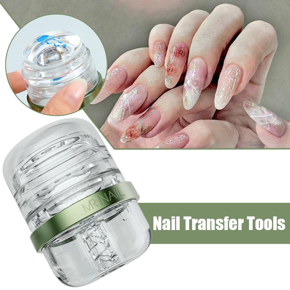 젤리 실리콘 네일 아트 스탬퍼, 2-in-1 분리형 네 - Nail Art Jelly 리뷰 및 가격