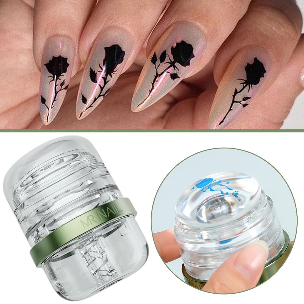 젤리 실리콘 네일 아트 스탬퍼, 2-in-1 분리형 네 - Nail Art Jelly 리뷰 및 가격